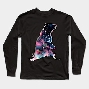 galaxy bear Long Sleeve T-Shirt